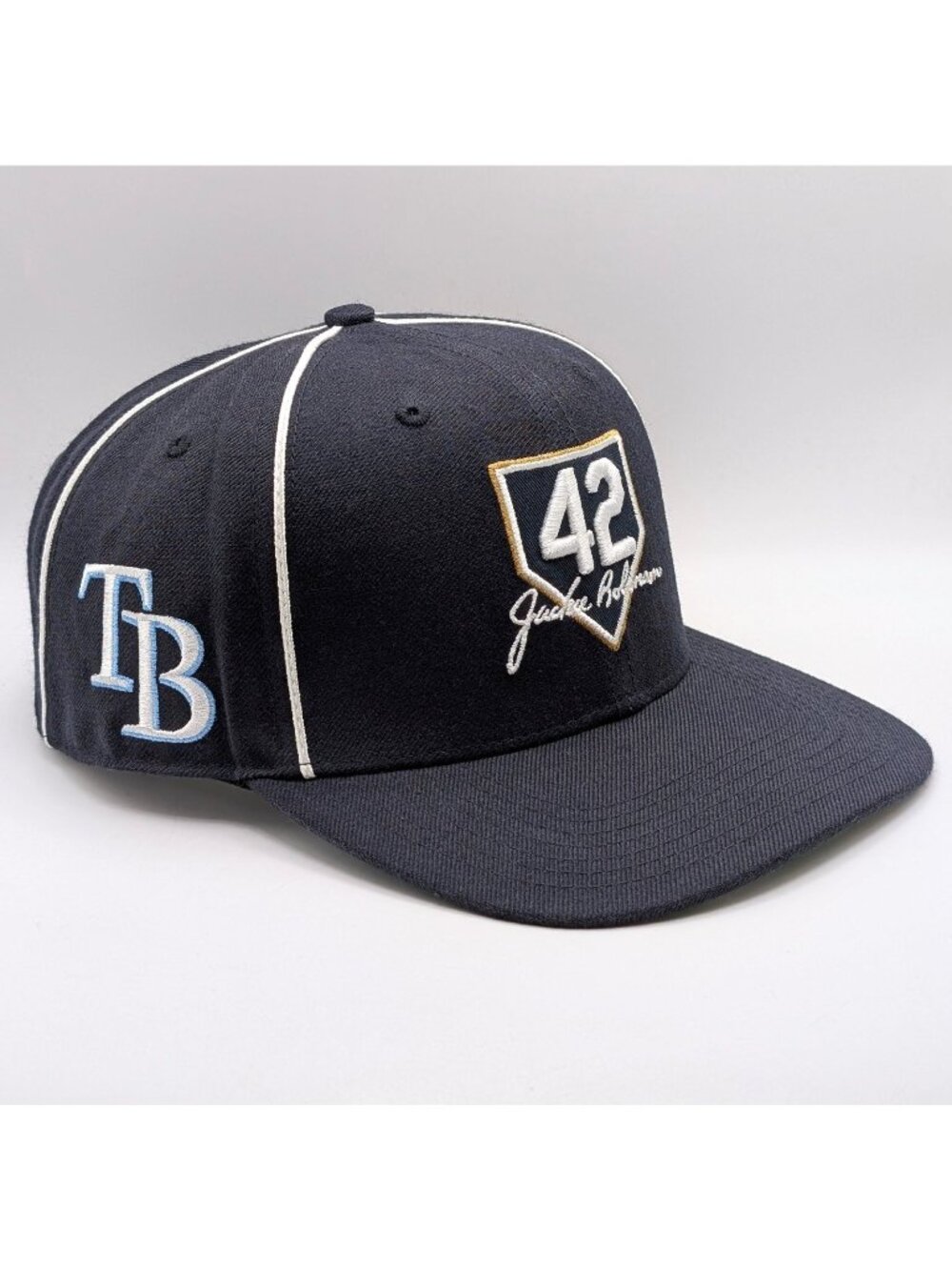 '47 Brand Tampa Bay Rays Hat Jackie Robinson #42 Baseball MLB Snapback NEW Cap